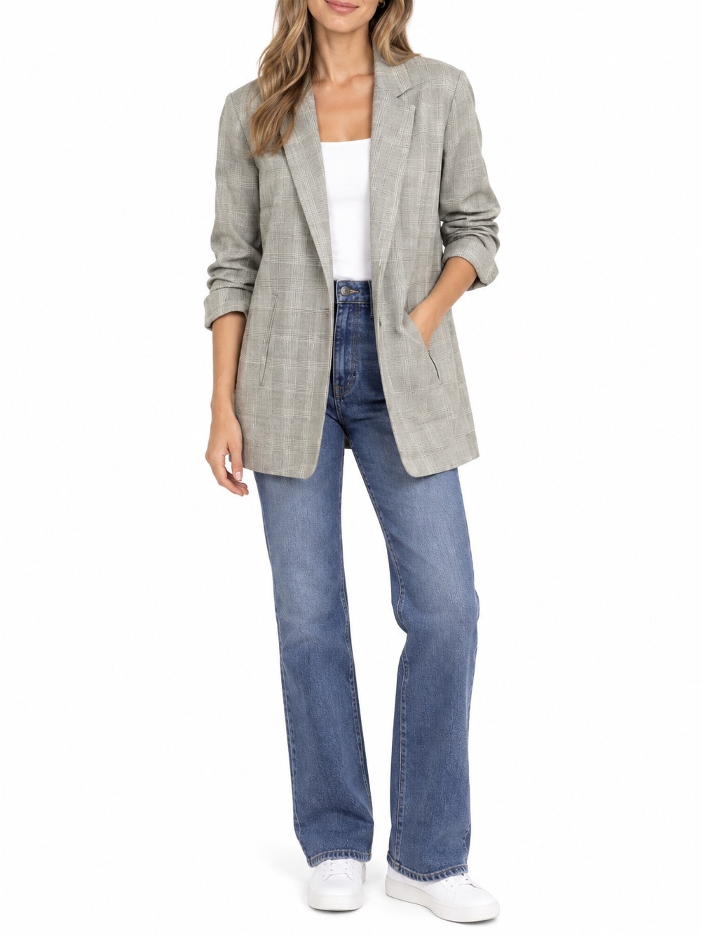Rachel Zoe Size Medium Grey Blazer New Without Tags